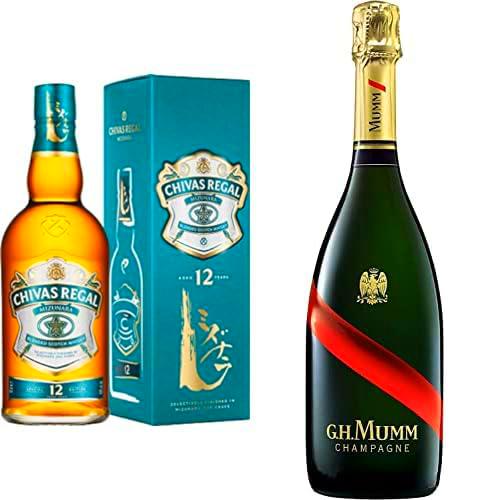 Chivas Regal Mizunara Whisky Escocés de Mezcla Premium Whisky Japonés