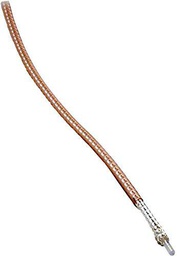 BKL Electronic 1511006/10 - Cable coaxial (diámetro exterior: 1.80 mm RG178 B/U 50 Ω transparente (10 m)