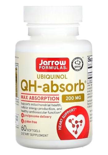 Jarrow Formulas Ubiquinol QH-absorb 200mg - 60 Softgels