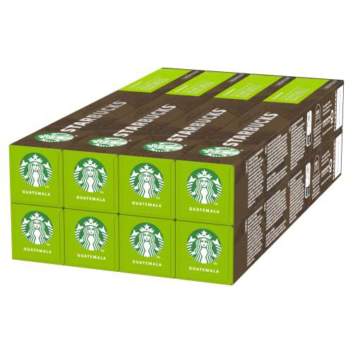 STARBUCKS Single-Origin Guatemala de Nespresso, Cápsulas de Café de Tueste Suave 8 x 10 (80 Cápsulas)