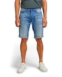 G-STAR RAW Shorts 3301 para Hombre, Azul (Lt Aged D07432-8973-424), 30