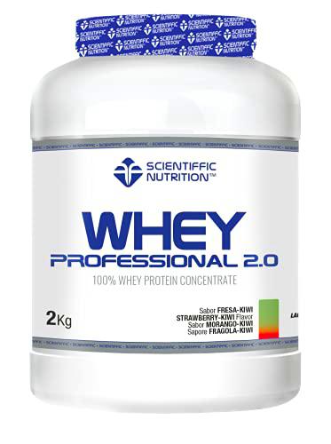 Scientiffic Nutrition - Whey Professional 2.0 Proteinas Whey en Polvo 100% Pura