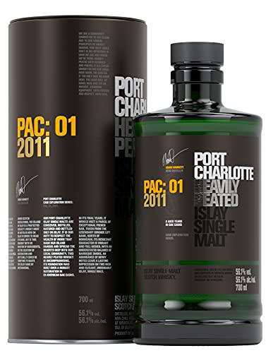 Port Charlotte Port Charlotte Pac:01 Heavily Peated Islay Single Malt 2011 56,1% Vol