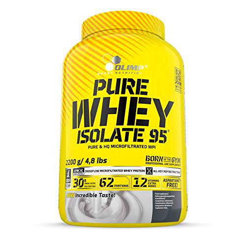 Olimp Sport Nutrition Pure Whey Isolate 95 con Sabor Fresa