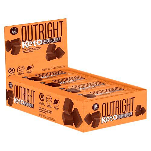 MTS OUTRIGHT BARS KETO BARS CHOCOLATE FUDGE BAR 60g