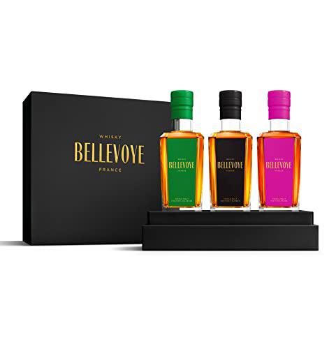 BELLEVOYE - Whisky Triple Malt - Estuche De Regalo Degustación Whisky