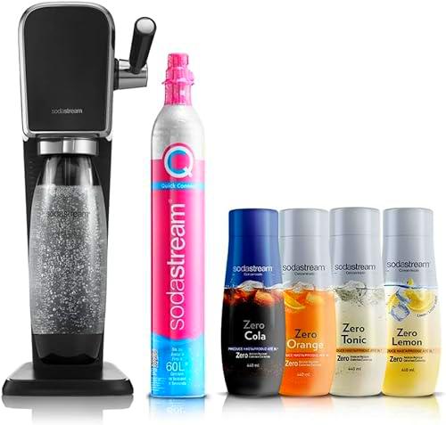 Sodastream ART + Pack de Sabores Classic (Cola, Naranja