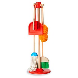 Melissa &amp; Doug, Let’s Play House! Dust! Sweep! Mop! Pretend Play Toy Set for Kids