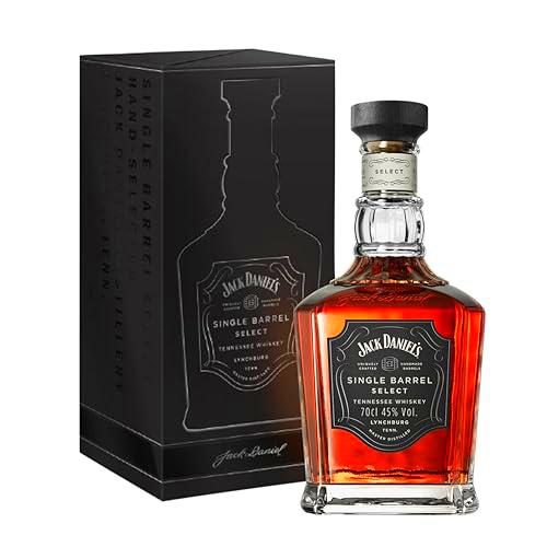 Jack Daniels Single Barrel Select Tennessee Whiskey Con Estuche de cartón Para Poder Regalar, 45% Vol