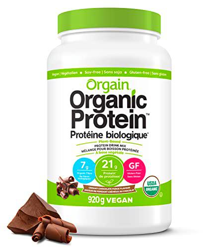 Orgain Nutrition Organic Plant Protein Powder - Creamy Chocolate Fudge 2.03 LB