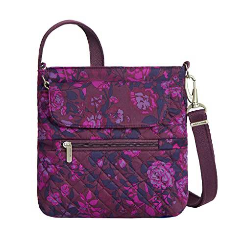 Travelon Mini Bolso de Hombro clásico antirrobo, Unisex Adulto