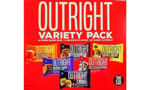 MTS OUTRIGHT BARS PROTEIN BARS VARIETY PACK 12x60g