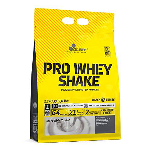 Olimp Sport Nutrition Proteína Pro Whey Shake con Sabor Fresa