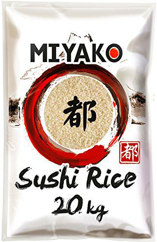 Miyako Arroz Para Sushi, Grano Redondo - 20000 gr