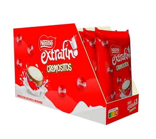 Nestle Extrafino Bolas de Chocolate con Leche Cremositos 12 Bolsas de 144 g