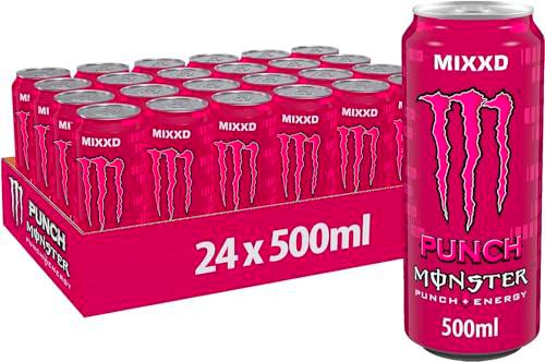 Monster Punch Mixxd Bebida Energética Sabor Ponche Tropical Lata 500 ml