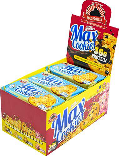 Max Protein Max Cookies Black Max Total Choc Black White 4 Cookies 100 g