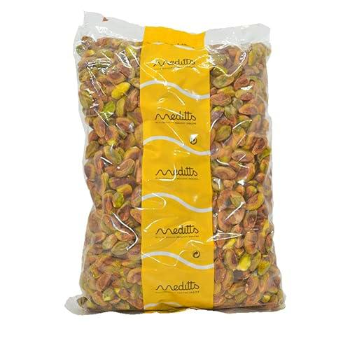 Pistachos Naturales Pelados 1kg Meditts | Crudos y Sin Sal | Sin Gluten | Origen España