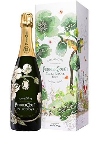 Perrier Jouët Belle Epoque Cuveé Blanc Champagne + Estuche