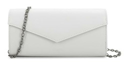 Buffalo Secco Muse White, Clutch Mujeres, Blanco, Einheitsgröße