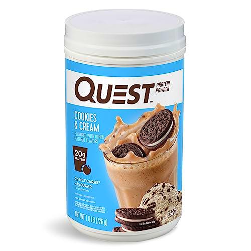 Quest Nutrition Quest Protein Powder, Cookies &amp; Cream, 1.6lb 0