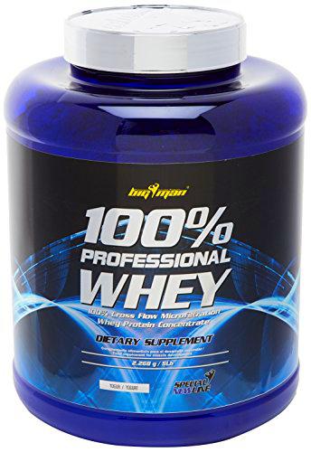 Big Man Nutrition 100% Professional Whey Concentrado de Suero de Leche, Yogur