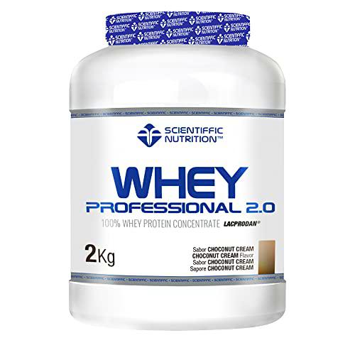 Scientiffic Nutrition - Whey Professional 2.0 Proteinas Whey en Polvo 100% Pura