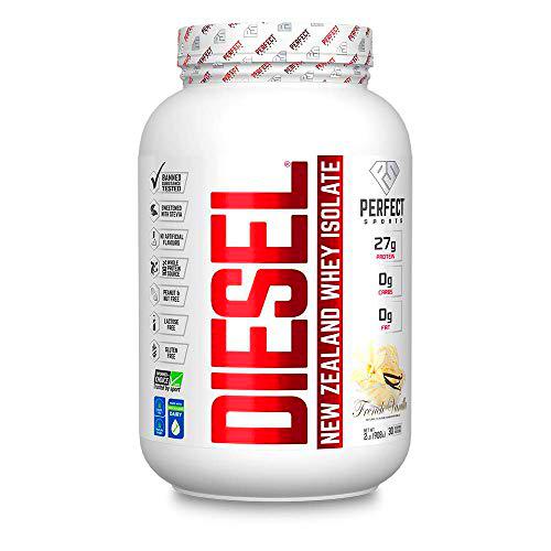 Perfect Sports Diesel New Zealand Whey Isolate French Vanilla 2 Lbs