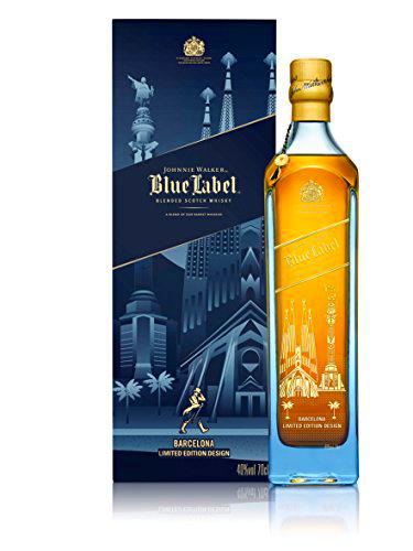 Johnnie Walker Blue Label Whisky Edición Limitada Barcelona