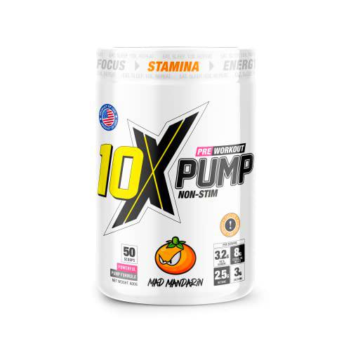 10X Athletic PUMP 600g Mad Mandarin