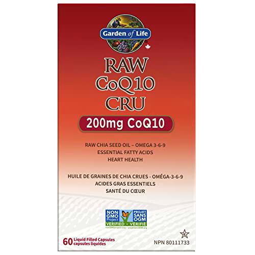 Garden Of Life Raw CoQ10TM 200mg 60 Vcap