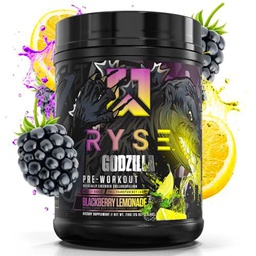 RYSE Godzilla Pre Workout 792g Godzilla Blackberry Lemonade