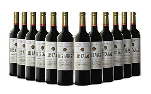 Luis Cañas Reserva Vino Tinto Caja Cartón 12 Botellas