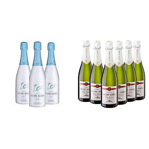 Jaume Serra Ice - Cava Blanco - Caja de 3 Botellas x 750 ml &amp; Brut Nature Reserva