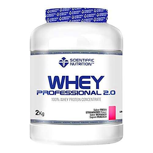 Scientiffic Nutrition - Whey Professional 2.0 Proteinas Whey en Polvo 100% Pura