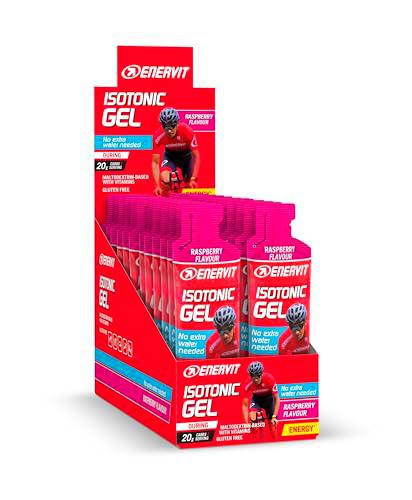 Enervit, Gel Isotónico Frambuesa, Suplemento Deportivo para Resistencia