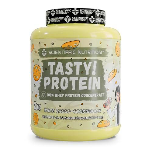 Scientiffic Nutrition - Tasty Protein, Concentrado de Proteína de Suero de Leche en Polvo