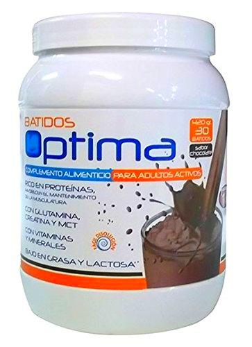 Just Aid Optima Batido Proteinas Y Carbohi. Vainilla 420Gr 1 Unidad 420 g