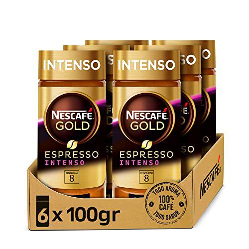 NESCAFÉ Gold Espresso Intenso Café Soluble 100% Arábica