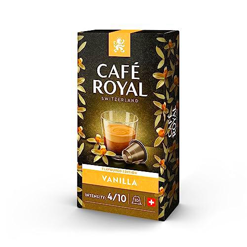 Café Royal Vainilla Flavoured - Cápsulas para cafetera Nespresso (100 unidades