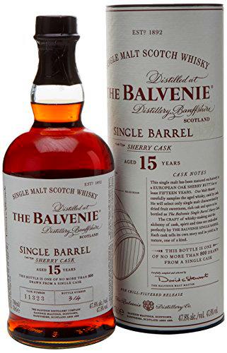 Balvenie - Single Barrel Whisky 15 años, 700 ml