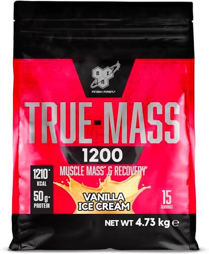 BSN True Mass 1200, Proteína en Polvo, Ganador de Músculo con Aislado de Suero y Carbohidratos