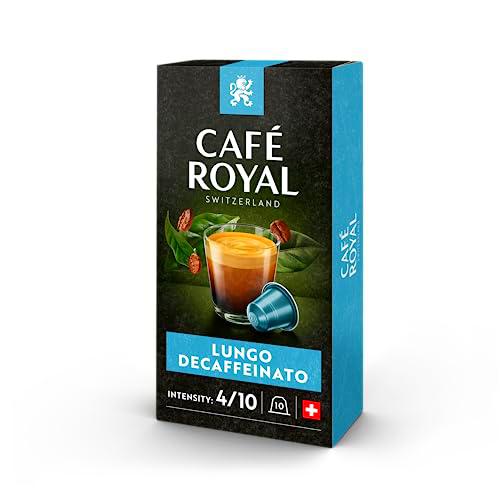 Café Royal Lungo Decaffeinato - Cápsulas para cafetera Nespresso (100 unidades