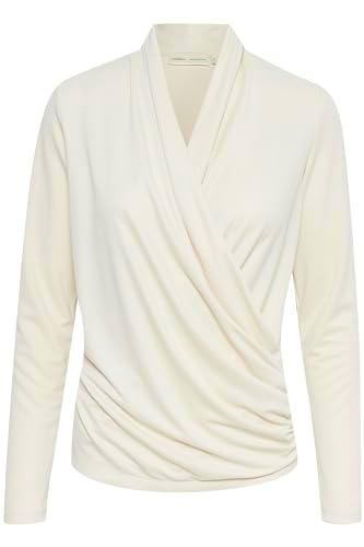 InWear Alanoiw Wrap Blusa, Turrón francés, XL para Mujer