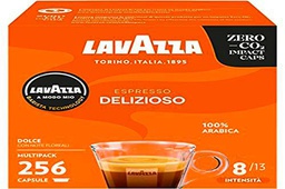 Lavazza Modo Mio Espresso Delizioso 256 Pods for Capsule Coffee Machine, Medium