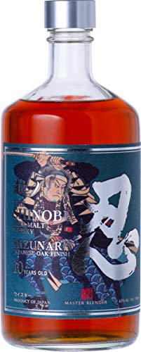 Shinobu The Shinobu Pure Malt 10 Years Old Whisky MIZUNARA Japanese Oak Finish 43% Vol. 0,7l