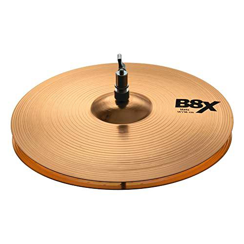 SABIAN - B8X Hats, 14 pulgadas