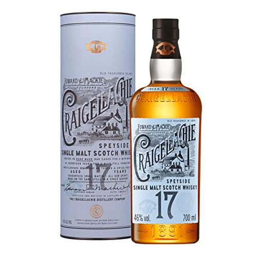 Craigellachie 17 Años Speyside Scotch Single Malt Whisky con estuche de regalo