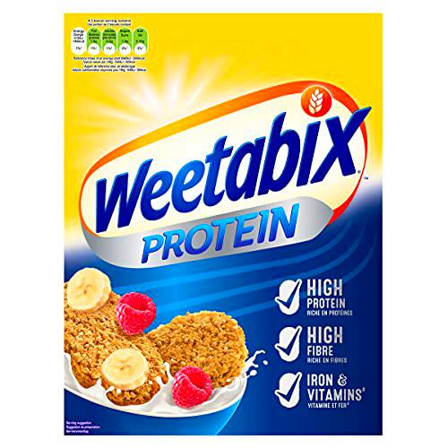 Weetabix Protein Breakfast Cereal 440g (Paquete de 10)