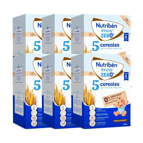 Nutribén innova ZERO 0% 5 Cereales, Trigo, Arroz, Avena